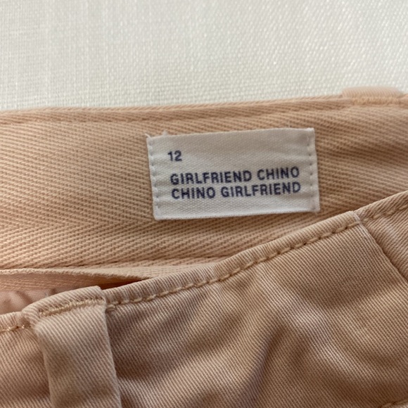 Womens Girl Friend Chino Pants Size 12 Pink - Picture 8 of 16